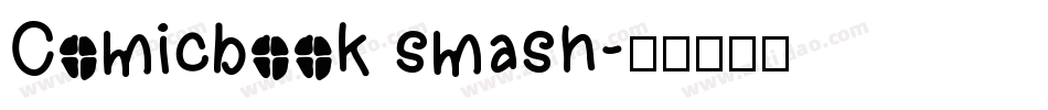 Comicbook smash字体转换